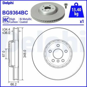 Tarcza hamulcowa BMW Z4 G29 DELPHI