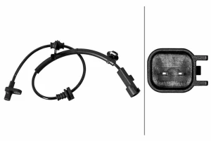 Czujnik, prędkość obrotowa koła FORD GALAXY III HELLA 6PU 358 218-771
