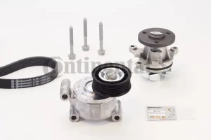 2.0, 1.8 Pompa wodna + zestaw paska klinowego wielorowkowego FORD FOCUS MK2 CONTINENTAL CTAM