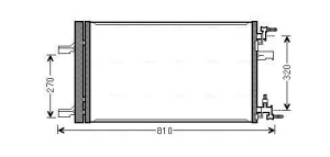 OLA5499D AVA QUALITY COOLING Skraplacz, klimatyzacja