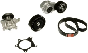 1.6 CVVT, 1.4 CVVT Pompa wodna + zestaw paska klinowego wielorowkowego KIA RIO III GATES