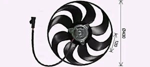 Wentylator, chłodzenie silnika PEUGEOT 308 1.6 AVA QUALITY COOLING