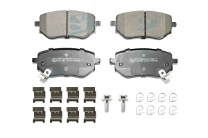 6011007 KRAFT AUTOMOTIVE Zestaw klocków hamulcowych, hamulce tarczowe