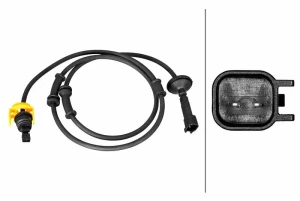 Czujnik, prędkość obrotowa koła CHRYSLER VOYAGER IV HELLA 6PU 358 219-141