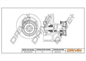 1.4 S, 1.4 i, 1.6 i OPEL KADETT E Dr!ve+ pompa wodna Dr!ve+ pompa wodna Dr!ve+
