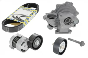 320 i Pompa wodna + zestaw paska klinowego wielorowkowego BMW 3 E93 SNR