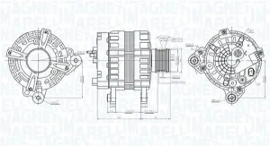 1.5 TSI, 1.4 TSI, 1.0 TSI SEAT ATECA Alternator