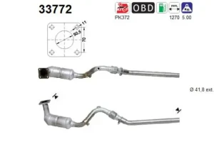 60 1.4 Katalizator VW CADDY II AS