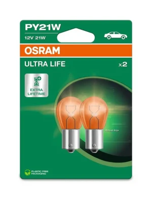 Żarówka, lampa kierunkowskazu OSRAM 7507ULT-2BL CITROËN SAXO