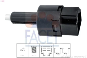Włącznik świateł stop NISSAN PRIMERA P12 FACET
