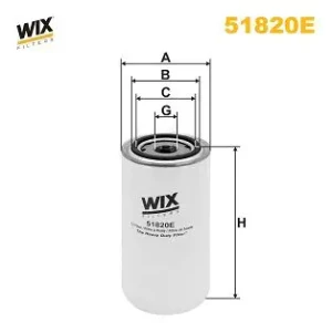 Filtr hydrauliczny, automatyczna skrzynia biegów DAF 65 WIX FILTERS