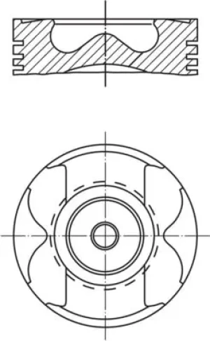 001 PI 00177 001 MAHLE Tłok