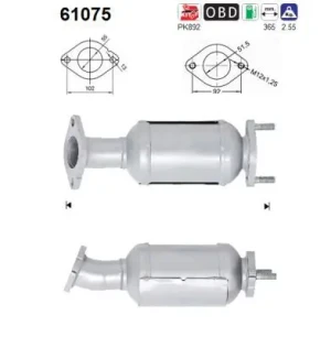 1.6, 1.4, 1.6 LPG, 1.4 LPG Katalizator HYUNDAI ix20 AS