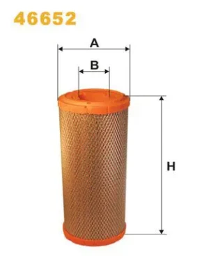 60-94 FIAT 94 Filtr powietrza WIX FILTERS