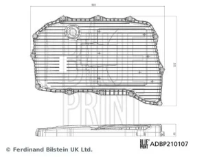 Filtr hydrauliczny, automatyczna skrzynia biegów AUDI A6 C8 BLUE PRINT
