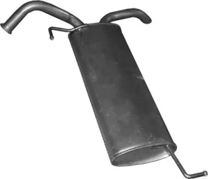 1.2, 1.0 LPG, 1.0 KIA PICANTO II Tłumik końcowy POLMO