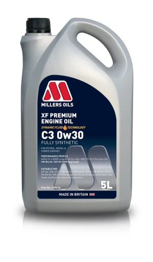 7998-5 MILLERS OILS Millers xf premium c3 0w-30 5l olej syntetyczny