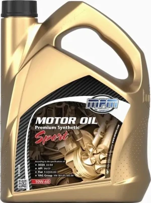 05005R MPM Premium shynthetic sport 10w-60 5l olej syntetyczny