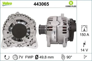 1.9 D, 1.9 dCi RENAULT SCÉNIC 2 Alternator