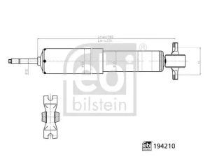 194210 FEBI BILSTEIN Amortyzator