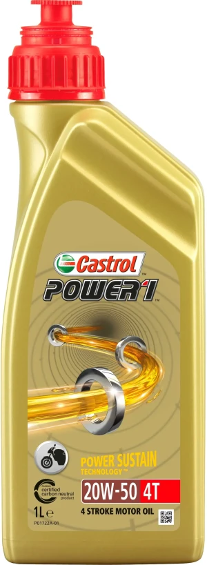 15049A CASTROL Power1 4t 20w-50 1l olej syntetyczny