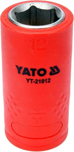 YT-21012 YATO YATO Yato nasadka izolowana sześciokątna 12mm 3/8" vde 1000v crv yt-21012