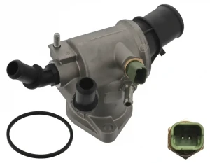 1.9 CDTI OPEL VECTRA C Korpus obudowa termostatu z uszczelką FEBI BILSTEIN