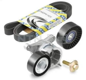2.2, 2.0 16V, 1.8 16V Zestaw paska klinowego wielorowkowego PEUGEOT 406 SNR
