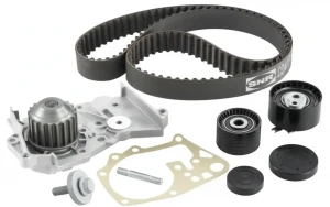 1.6 16V NISSAN KUBISTAR Zestaw rozrządu + pompa wodna SNR