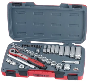 167930106 TENGTOOLS TENGTOOLS Teng tools t3839 zestaw kluczy nasadowych 3/8 cala, 39 elementów
