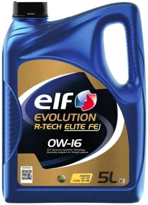 2229719 ELF Evolution r-tech elite fe 0w-16 5l olej syntetyczny