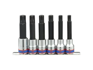 4116PR KINGTONY KING TONY King tony zestaw nasadek ribe długie 1/2" m9-m16 4116pr