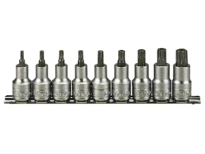 38190054 TENG TOOLS Tengtools m1213tx nasadki trzpieniowe tx 1/2" - zestaw 9 szt.