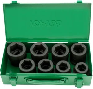 GDAD0803 TOPTUL Zestaw nasadek udarowych 1" 8szt.