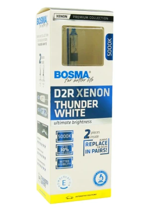 LED7213 BOSMA Bosma thunder white d2r żarówka ksenonowa 5000k 35w 2 szt. - 7213