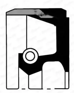 1829L, 1625, 1625, 1628, 1628, 1634 L, 1622, 1622, 1627 L Oring uszczelniacz wału korbowego MERCEDES-BENZ OH PAYEN
