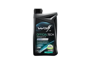 01BKY9 WOLF Wolf officialtech 5w40 c3 syntetyczny olej silnikowy 1l