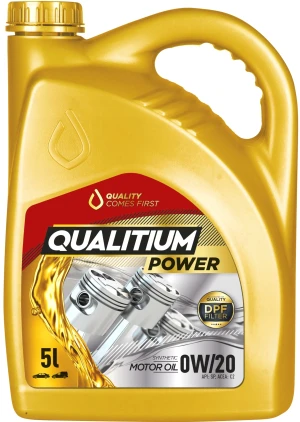 005N0U QUALITIUM Qualitium power 0w-20 syntetyczny olej silnikowy 5l