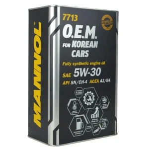 389105 SCT - MANNOL Mannol o.e.m. 5w-30 olej silnikowy syntetyczny do aut koreańskich 4l