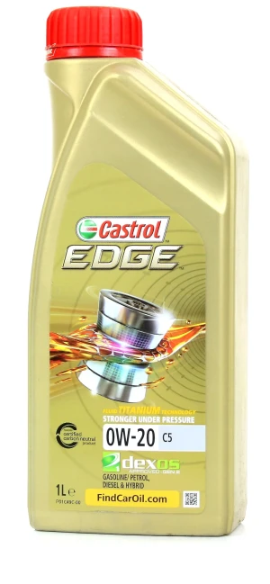 15CC94 CASTROL Castrol edge 0w-20 c5 olej silnikowy syntetyczny 1l