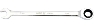 YATYT-01908 YATO Yato klucz płasko-oczkowy z grzechotką 8mm yt-01908 crv