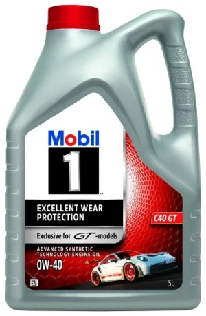 157843 MOBIL 1 c40 gt 0w-40 5l olej syntetyczny