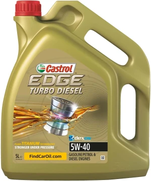 1535BD CASTROL Edge turbo diesel 5w-40 5l olej syntetyczny
