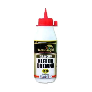 TCHR-631 TECHNICQLL Technicqll klej do drewna d3 bezbarwny 250ml wodoodporny r-631
