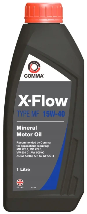 15W40 MULTI.1L COMMA Comma x-flow mf 15w40 olej mineralny 1l