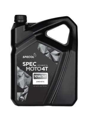 101938 SPECOL Spec moto 4t 10w-50 4l olej silnikowy
