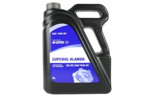 OLELOTALA15W405 LOTOS Lotos superol alanda 15w-40 olej silnikowy mineralny 5l