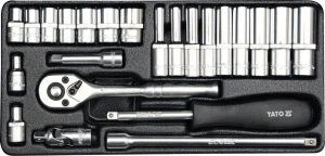239459 YATO Yato zestaw kluczy nasadowych 1/4" 23el. yt-14421