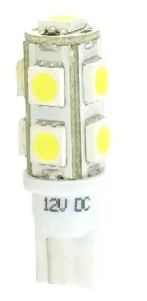 LB058W M-TECH M-tech żarówka led w5w 9xsmd5050 biała 12v 2.16w 2 szt.