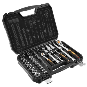 NEO10-054 NEO Tools zestaw kluczy nasadowych 1/2", 1/4" 73szt. stal crv 10-054
